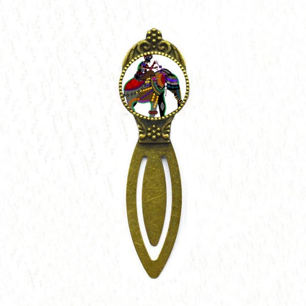Marque-page éléphant totem rétro idée cadeau originale - 5