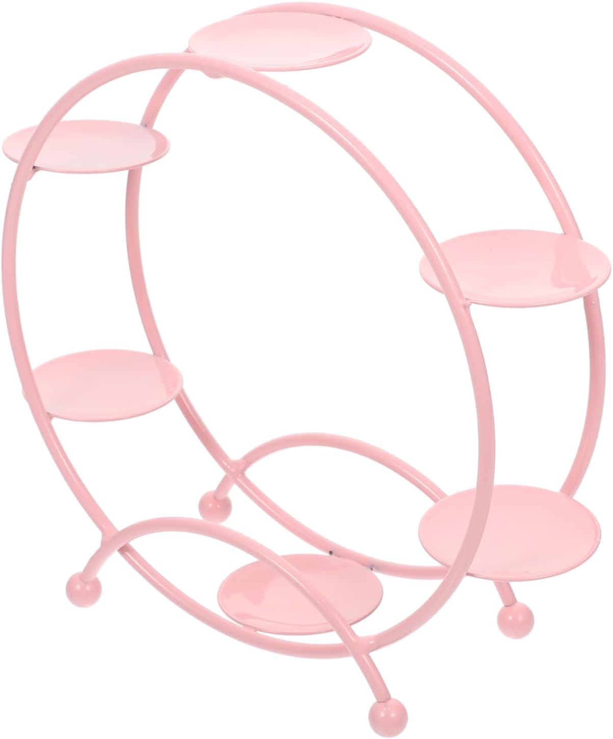Holibanna Ferris Wheel Shaped Display Rack for Statuettes and Collectibles