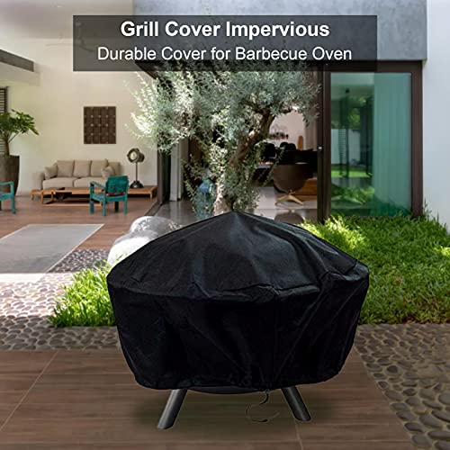 Xuanshengjia Barbecue Cover, Waterdichte Heavy Duty 210D Oxford Grote BBQ Cover, Anti-UV, Rip-Proof Grill Cover… - Image 4