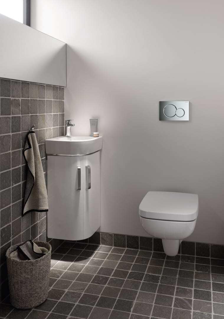 Geberit Sigma01 Placca con 2 Pulsanti