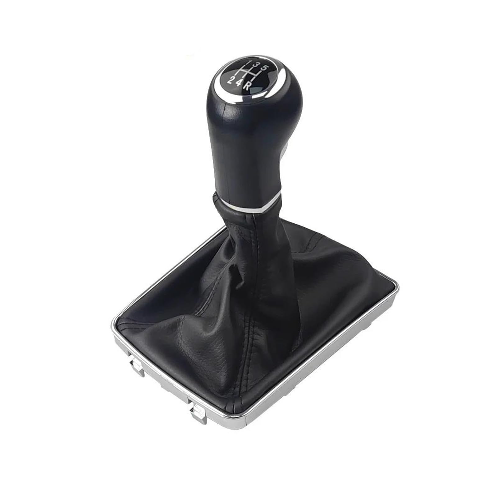 Aimazom Car Gear Shift Knob for Opel for Astra III H 1.6 2004-2010 Manual 5 6 Speed Gear Stick Lever Knob Shifter for Modification and Replacement(A)
