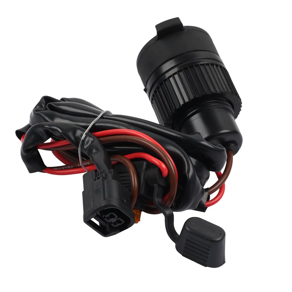 MOQIAOSEIKO New 5V Dual USB Charger Socket Relay Adapter Plug Power Charging Compatible with Honda XL750 XL 750 Transalp 2023 2024 CRF300L CRF250L Rally CRF 300L 250 L