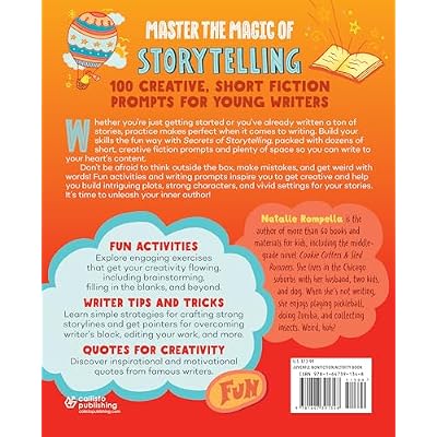 Secrets of Storytelling: A Creative Writing Workbook for Kids Paperback July 14, 2020