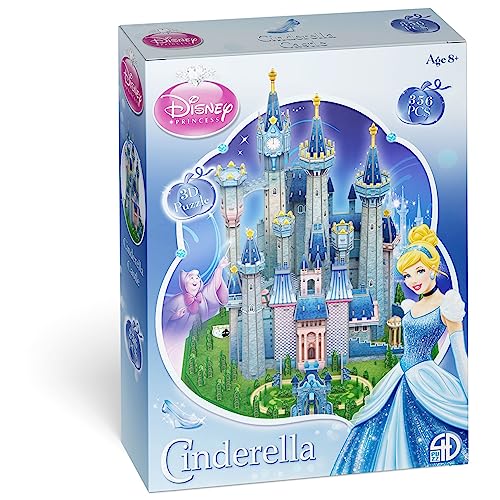 4D Puzzle – Disney: Cinderella Castle – 356 Piece Model Kit For Teens And Adults – Ages 14+ #TOP1