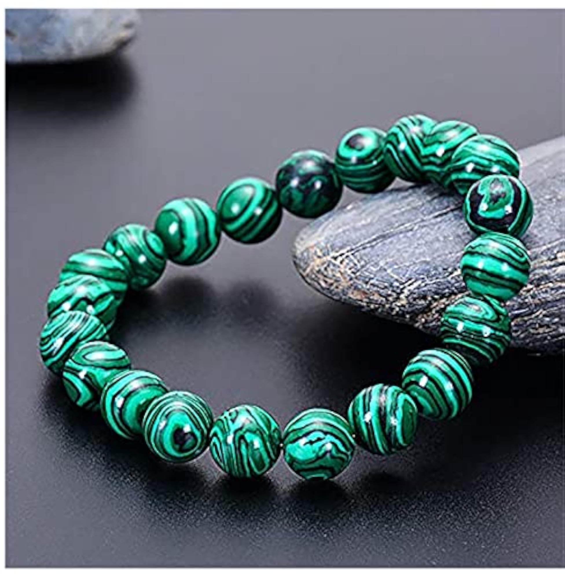 Semi Precious Stone Bracelet, Hand-Tied for Will Power