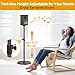 Height Adjustable Bookshelf Speaker Stands Pair for Klipsch Speaker Stands for Surround Sound - Heavy-duty Floor Speaker Stand for Klipsch R-50M R-51M R-40M R-41M Speakers Stands with Cable Management