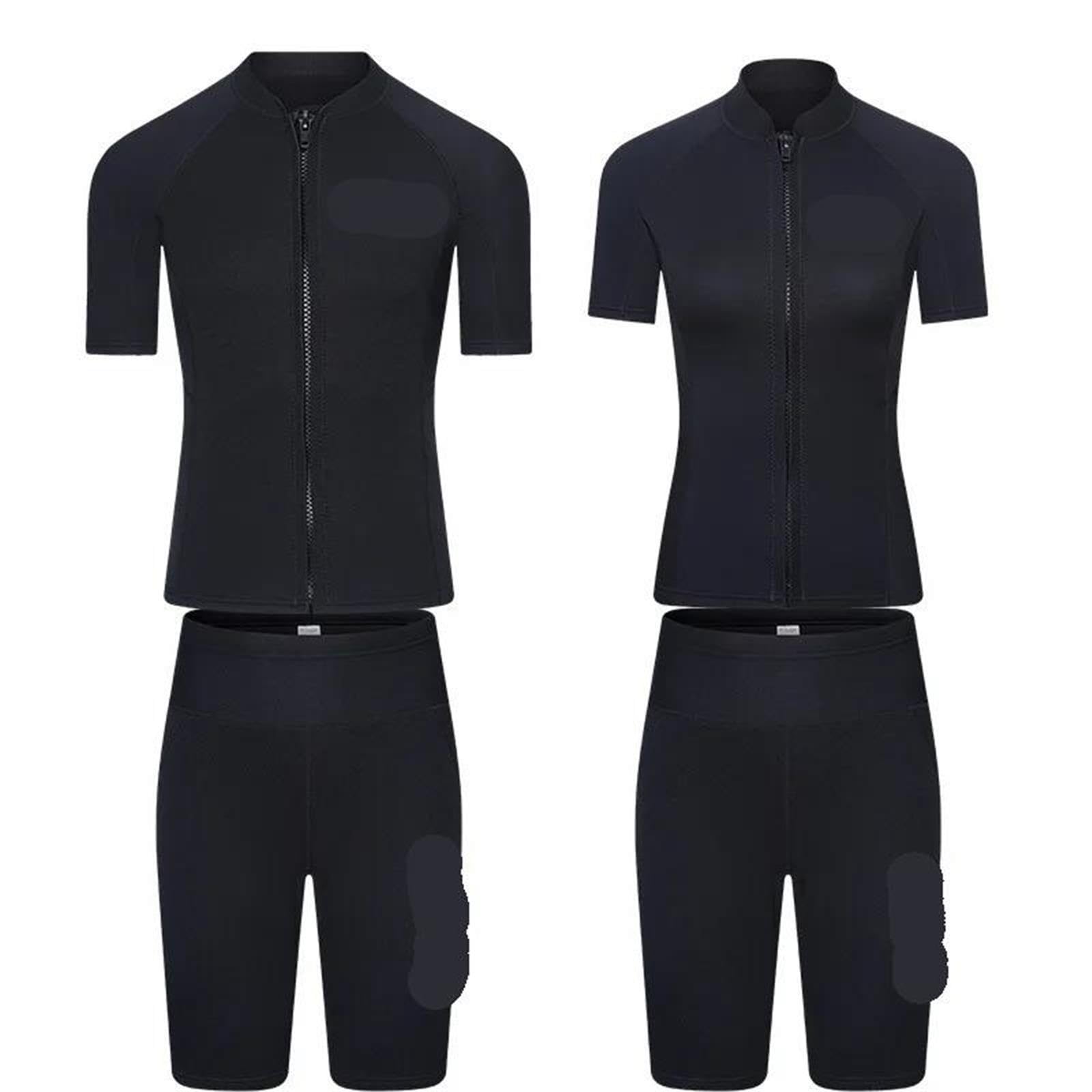 Muta corta divisa da uomo e donna in neoprene 2 mm