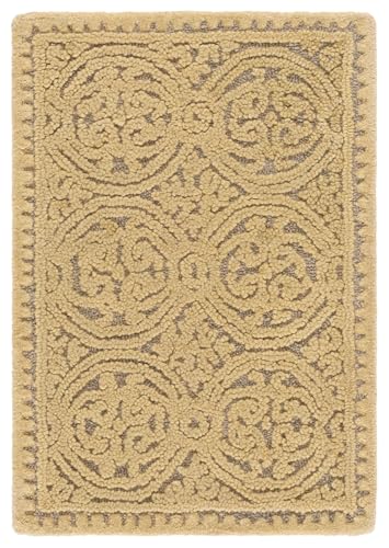 Tapete Safavieh Cambridge 2'6" x 4' Light Gold y Dark Gold miniatura 3