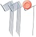 SteelBird Clay Pigeon Target Holders Shooting Stands 20 Pack for Shotgun 22 Rifle and 22 Pistol