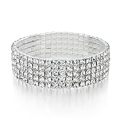 5 Row Silver Bracelet