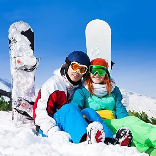 Heated Ski Socks Mens Womens 1 Pack Thick Otc Breathable Non-Slip Cuff Skiing Socks For Cold Weather Winter Socks (Blue,M) #TOP4