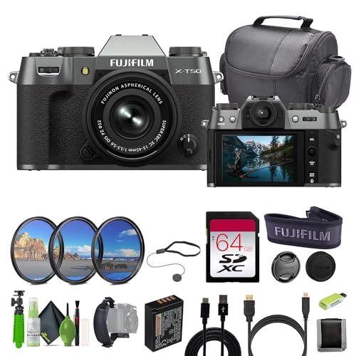 Fujifilm X-T50 XC 15-45mm Kit Bundle