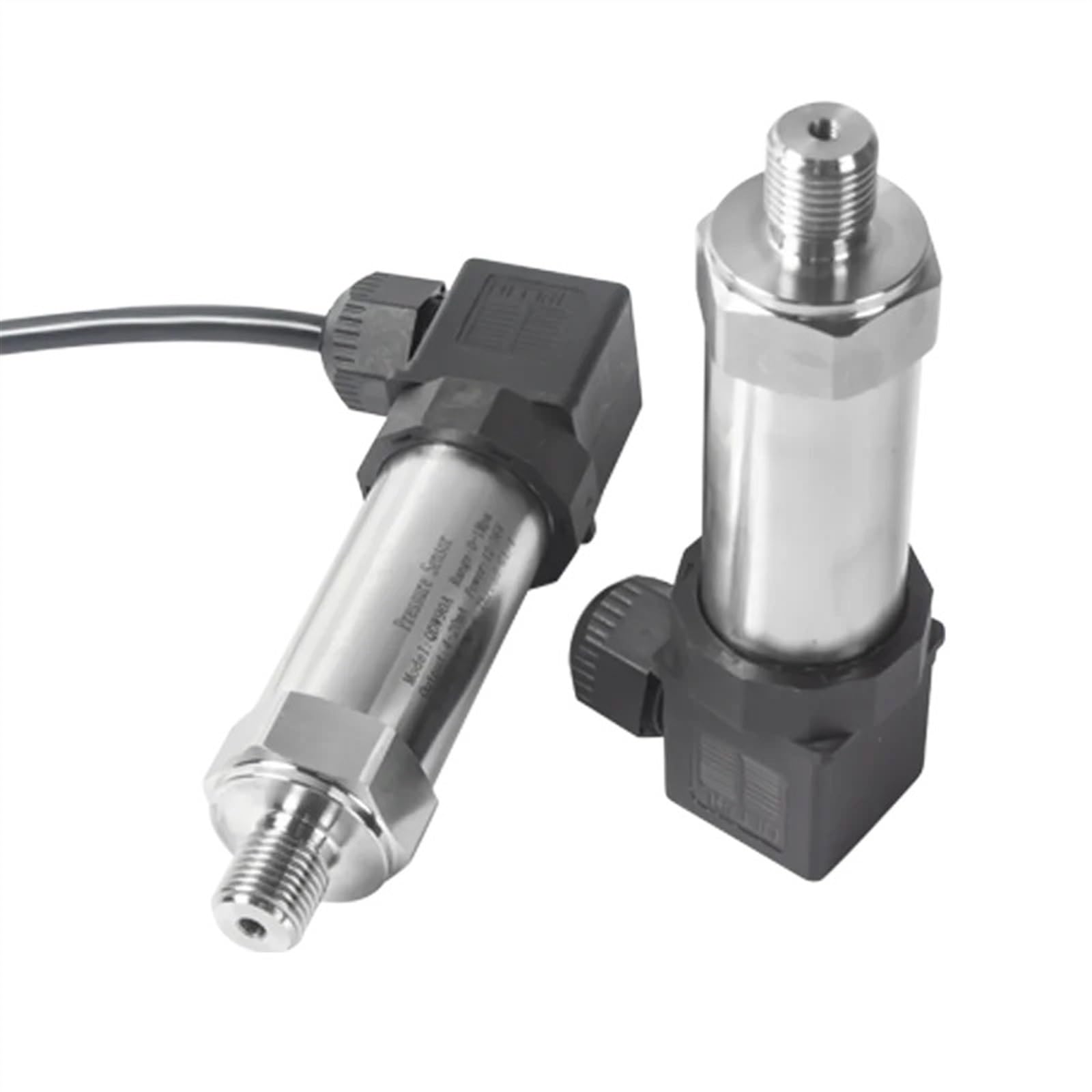 Water Oil Fuel Gas Air Pressure Transmitter G1/4 24V 4-20mA 0-600bar Optional Stainless Steel Pressure Transducer Sensor(4-20mA Output,0-100bar)