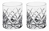 Orrefors Sofiero Double Old Fashioned Glass, Set of 2, Clear