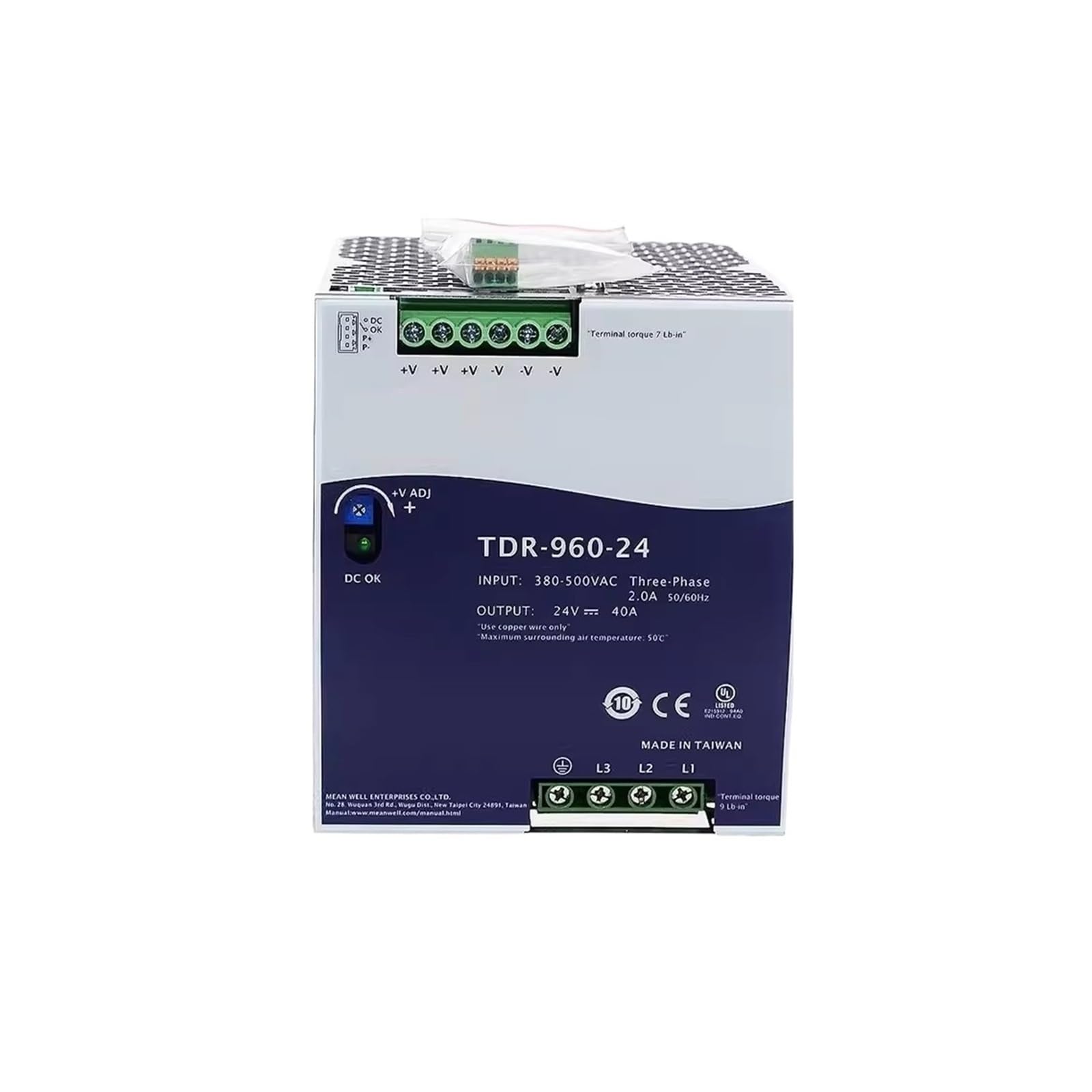 BALYDLUL TDR-960 TDR-960-24 24V 40A 960W Power Supply
