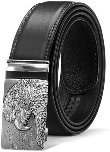 Glamexx24 Men's Automatic Buckle Business Jeans Belt