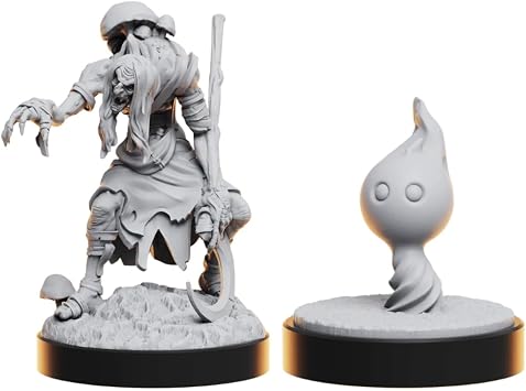 Steamforged Games, Epic Encounters: Local Legends the Board Game Bundle - Owlbear, Bat Demon Diaemus, Ghost Pirate, and Wraith (4 Items)
