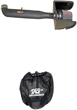 K&N 63-6014 Performance Air Intake System with Black Air Filter Wrap