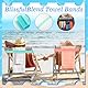Classicseali 10 Stück Handtuchbänder für Strandliegen,Strandtuchhalter Clips,Handtuch Band für Strandliegen für Strand,Pool,Kreuzfahrt,Campingstühle,Elastische und Langlebige Strandtuchhalter,Bunte