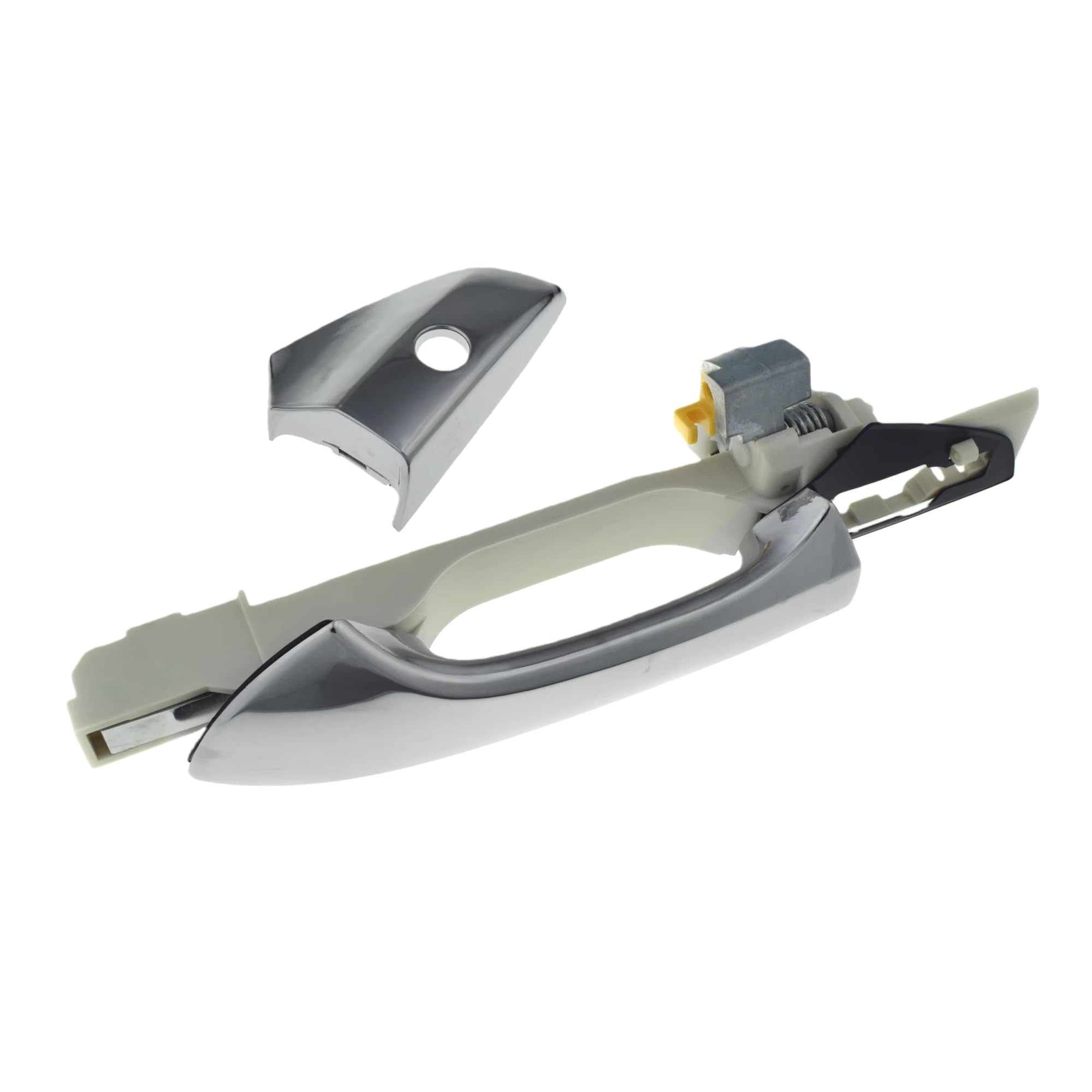 Hiiaw 1 Pc Left Side Car Door Handle Cover Trim Chrome Left Driver Side Exterior Outside Door Handle For Accord 2.4L 3.5L 2008 2009 2010 2011 2012(1 Pc Left Side)