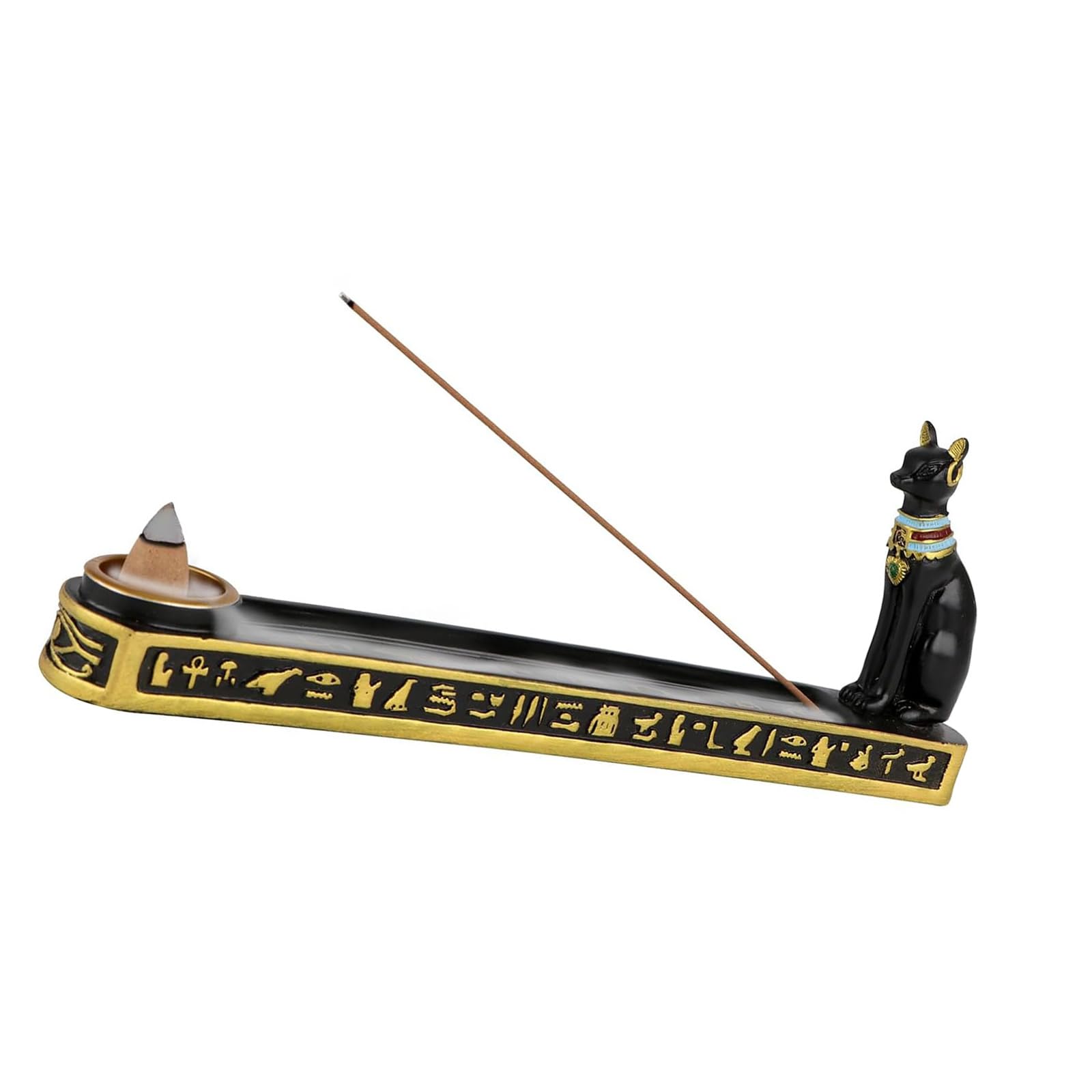 Egyptian Incenses Burners Stick Holder Ashes Catcher Meditations Incensed Burners for Home Decors for