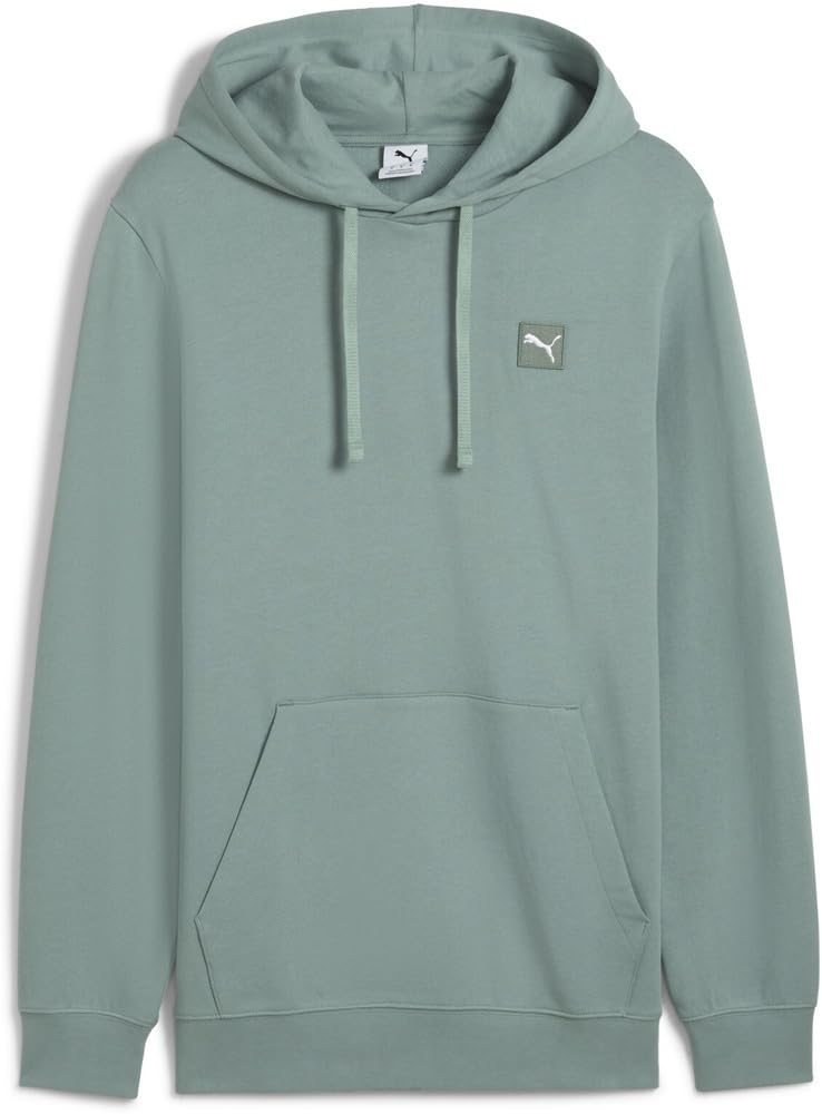 PUMA Men's Ess Elevated Hoodie Tr Hoodies (pack of 1) XL Green Moon