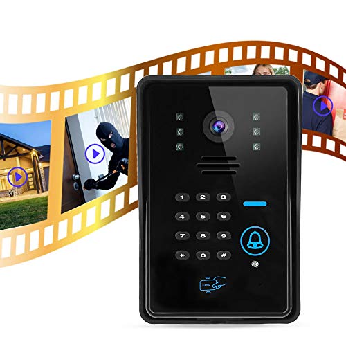 Campainha inteligente, função de gravação Wifi campainha para casa para 5 usuários de telefone celul