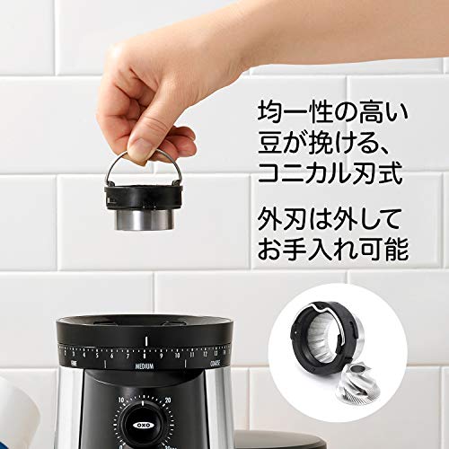 Oxoの電動ミル バリスタブレイン を1年使った感想をご紹介