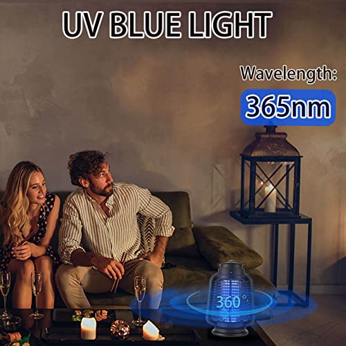 Lanpuly Bug Zapper, 4200V Electric Mosquito Zapper For Outdoor Indoor, 18W Waterproof Insect Killer Electronic Light Bulb Lamp For Home, Garden, Patio, Backyard, Plug In, Safe And Effective #TOP3