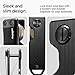 Spigen Life Metal Fit Key Chain Key Holder Metallic Key Organizer Minimalist Compact Keyholder with Key Ring - Black