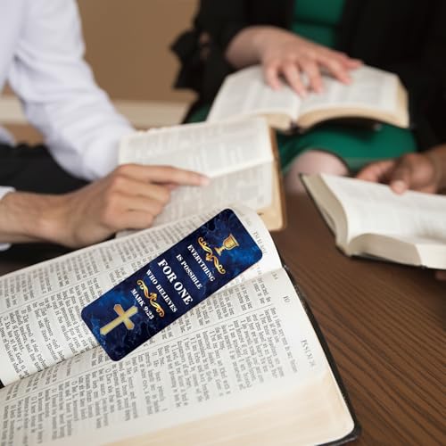 100 Pack Bible Verses Bookmarks, 25 Style Inspirational Book Markers Religious Bookmarks for Women & Men Reading Lover Christian Gifts for Church
