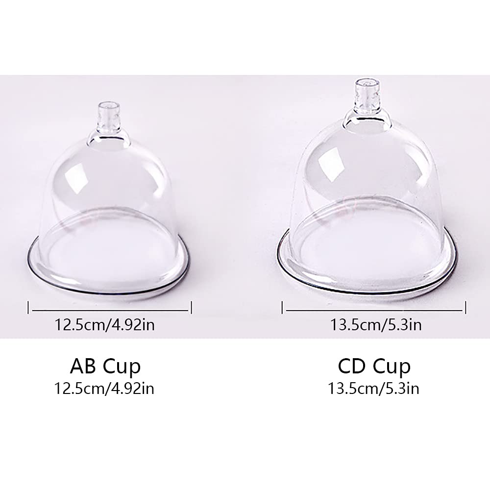 Elektrische Brustvergrößerungspumpe Boobs Enlarger Enhancer Devices Brustvergrößerung für Frauen-Vakuum-Schröpfkörper-Brustmassage (CD Cup)