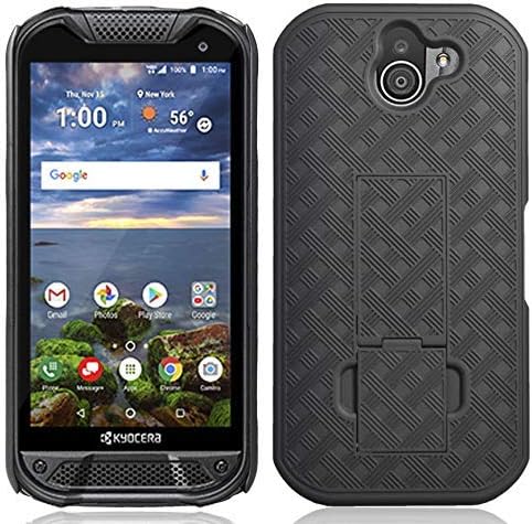 Cassetta Pronto Soccorso Auto Fondina In Pelle Per Cintura Per Kyocera DuraForce Pro 2 (AT&T) - Custodia A Clip, Marca NEM Cruscotto Defender - Foto 9