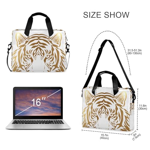 Maletín portátil ALAZA Golden Tiger para 13-15.6" miniatura 4