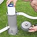 Bestway 2 Pack Flowclear 1,000 Gallons Per Hour 120 Volt Above Ground Swimming Pool Water Filter Pump Cartridge with Automatic Shut Off Timer