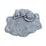 TOYANDONA Haustier Gedenkstein aus Resin Wetterfester Hundegedenkstein Langlebige Grabplatte für Draußen Dekorative Tiergrabstätte Tröstende Erinnerung für Hundeliebhaber