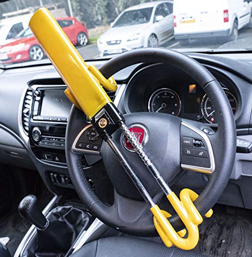 UKB4C Steering Wheel Lock High Security Anti Theft Twin Bar for Ford Kuga All Years
