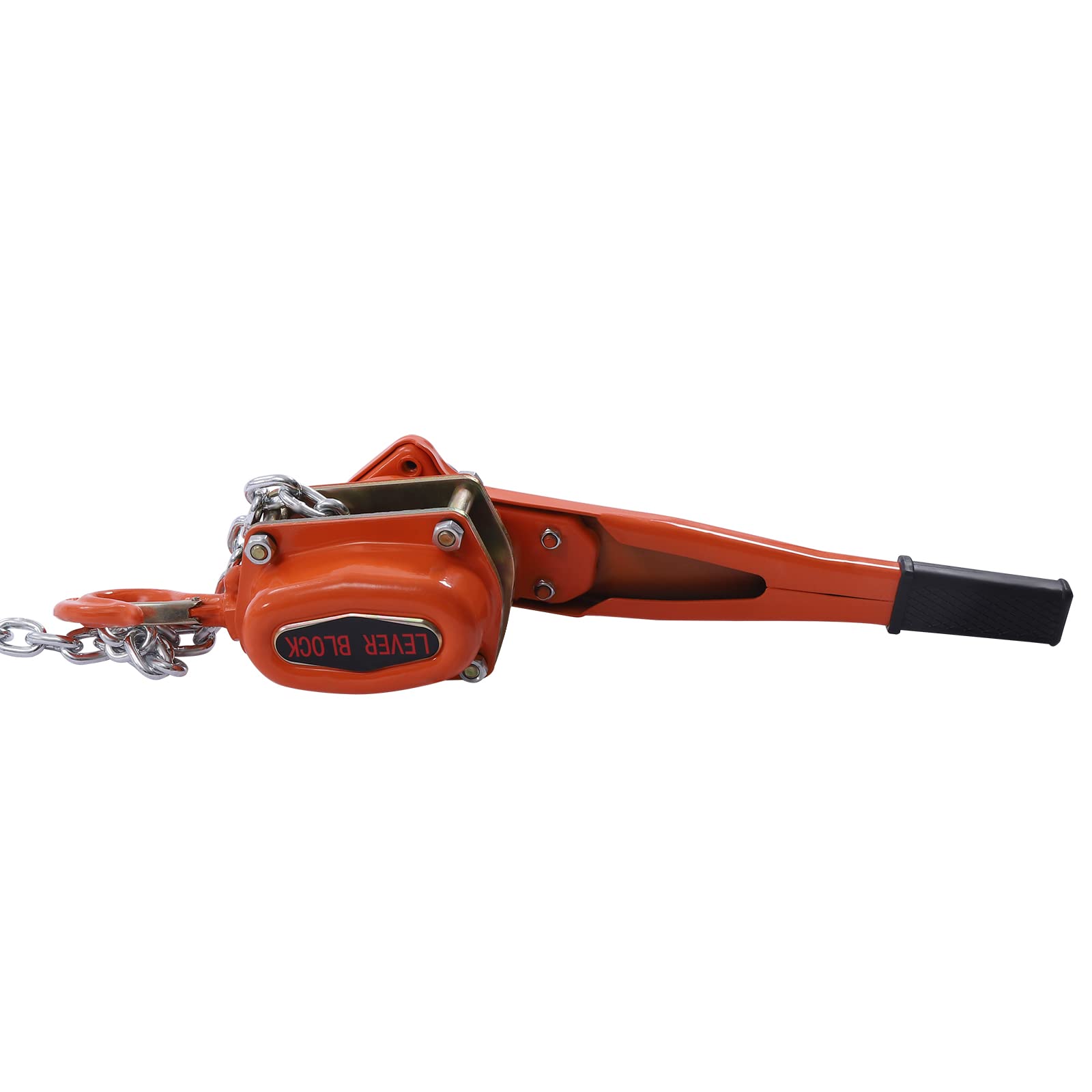 Manual Lever Chain Hoist, 1-1/2 Ton 3300 lbs Capacity 20 FT Come Along, Manual Ratchet Chain Puller Hoist with Hook Heavy Duty for Garages, Building, Factory, etc.