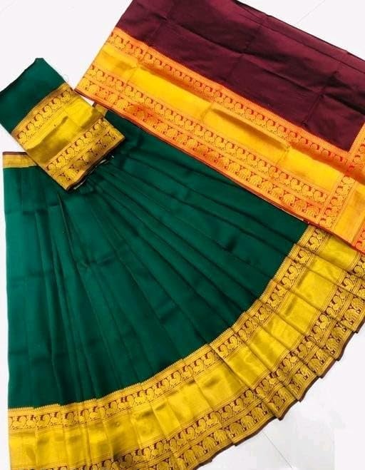 Image of RENVAANI FASHION Women's Traditional Semi-Stitched Lehenga Choli | Lehenga Choli for Women | Ethnic Wear Heavy Lehenga Choli With Dupatta