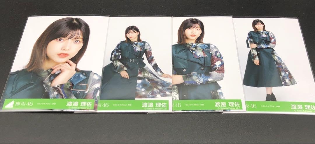 渡邉理佐　生写真フルコンプ＋おまけ　計443枚 Amazon.co.jp: 欅 櫻坂46 生写真 渡邉理佐 ラストライブDay1 コンプ