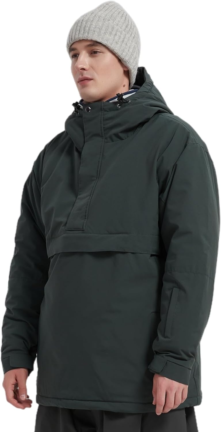 Womens Waterproof Ski Jacket Warm Winter Snow Coat Windbreaker Hooded Thick Snowboard Jacket