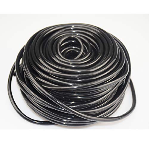 Blupure 1/4 Inch Drip Irrigation Tubing, 100Ft Blank Garden Automatic 1/4