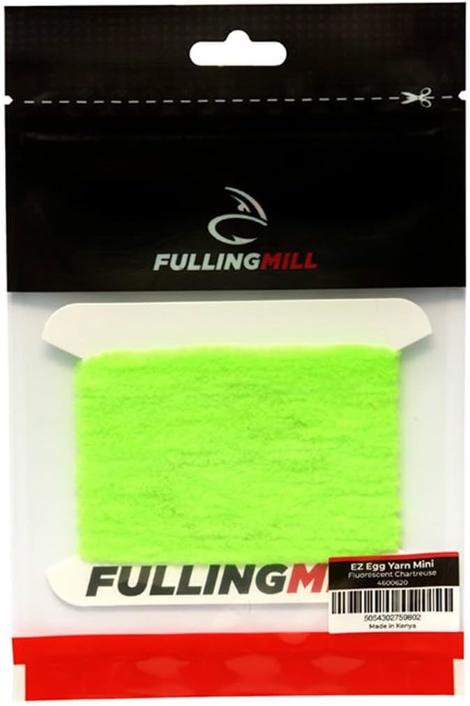 Fulling Mill EZ Egg Yarn Mini Fluorescent Chartreuse (Fluorescent Chartreuse)