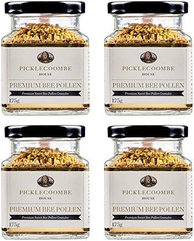 (4 Pack) - Picklecoombe House - Premium Bee Pollen | 175g | 4 Pack Bundle