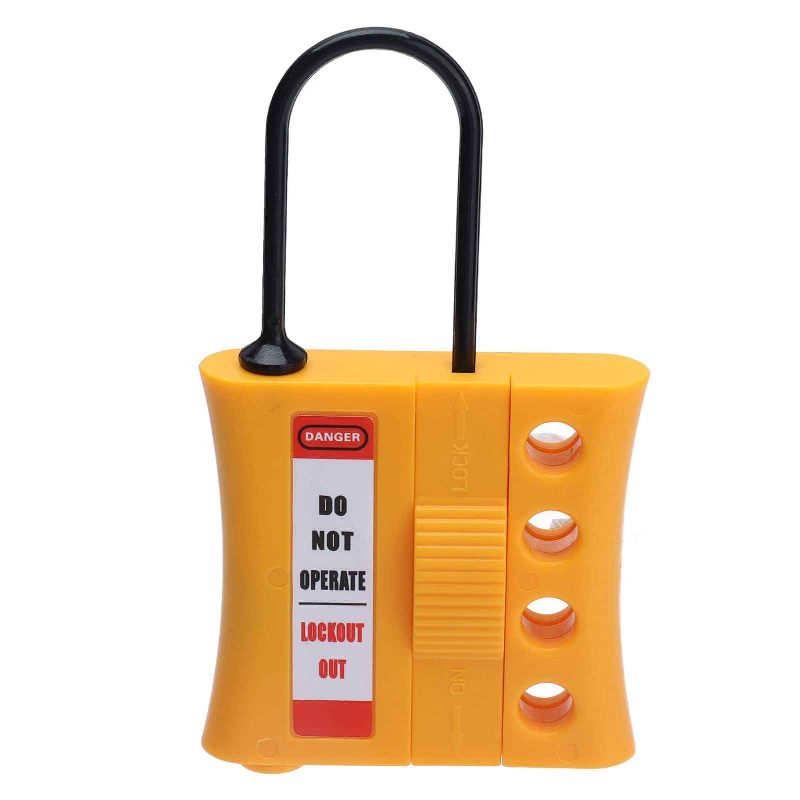 NDNCZDHC Lock Out Kit Automotive, Lockout Tagout Kit Electrical Loto, Group Lockout Hasps, 4 Hole Insulated Padlocks for 36mm Keyholes