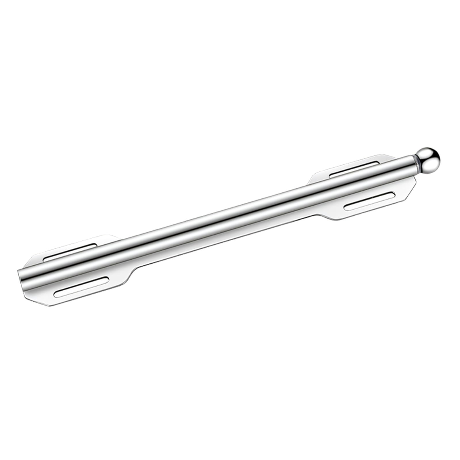 Tsophreniq Stainless Steel Adjustable Clothes Rails Space Efficient Telescopic Clothes Hanger Pull-out Valet Rod for Various Rooms Rustless Extendable Track