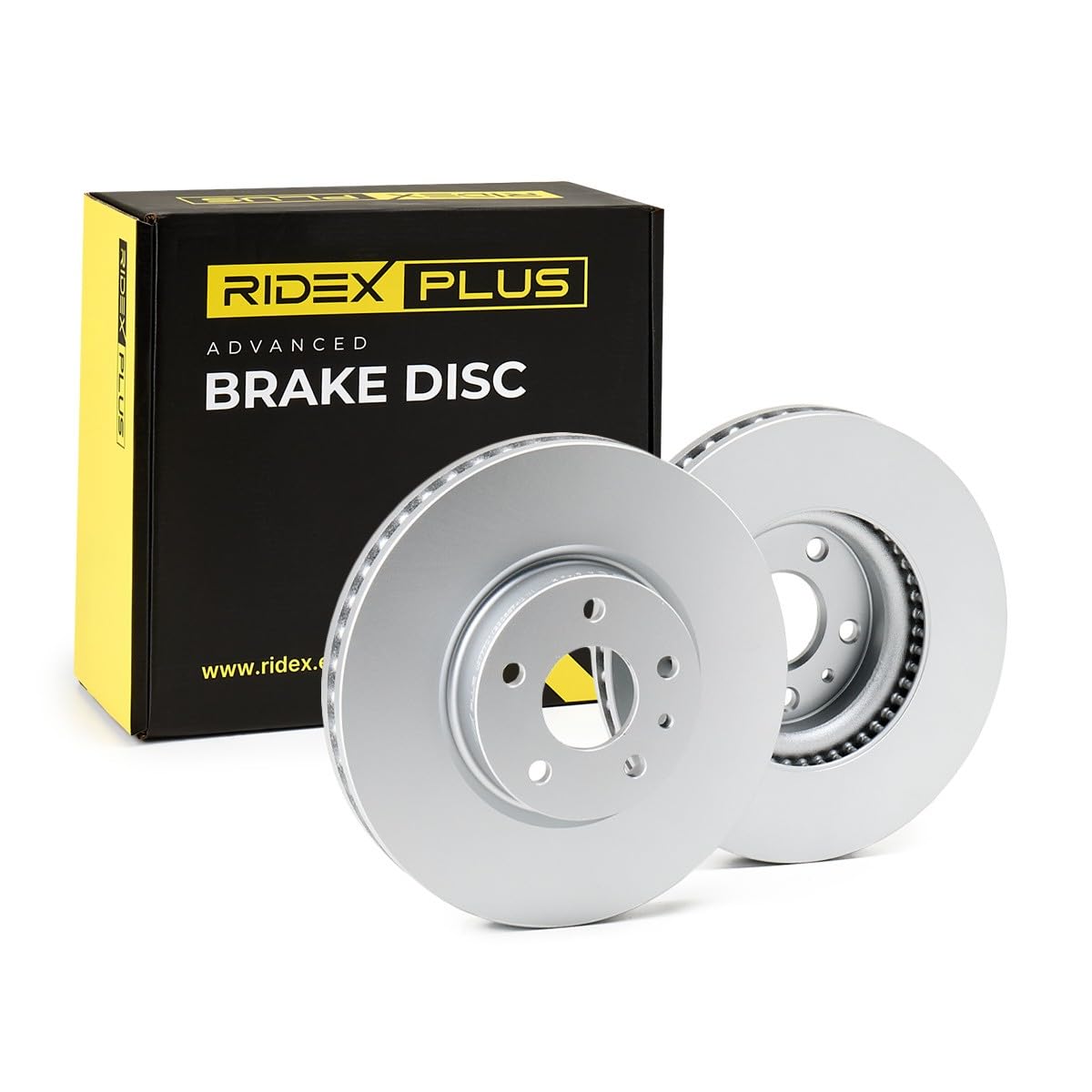 RIDEX PLUS 82B0939P Disco freno Posteriore senza viti/bulloni Compatibilità con TOYOTA Verso R2