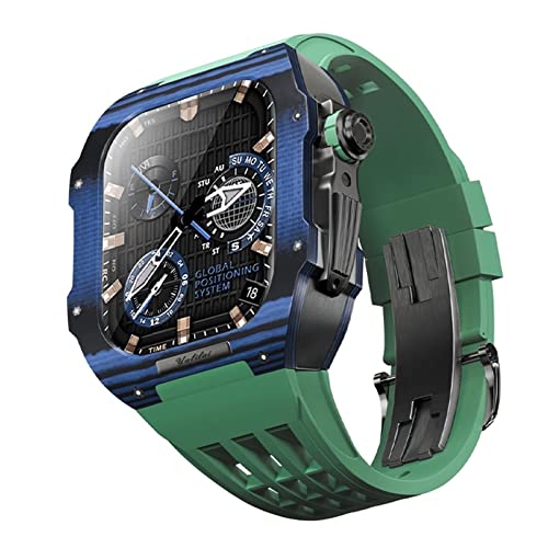 Bracelet Fibre de Carbone Apple Watch Évite Rayures Boîtier Protection Chic