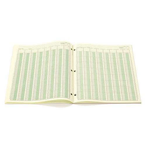 Wilson Jones Columnar Pad, Columnwrite, 8-1/2" X 11", 8 Columns, 50 Sheets Per Pad (Wg7208A),Green #TOP1