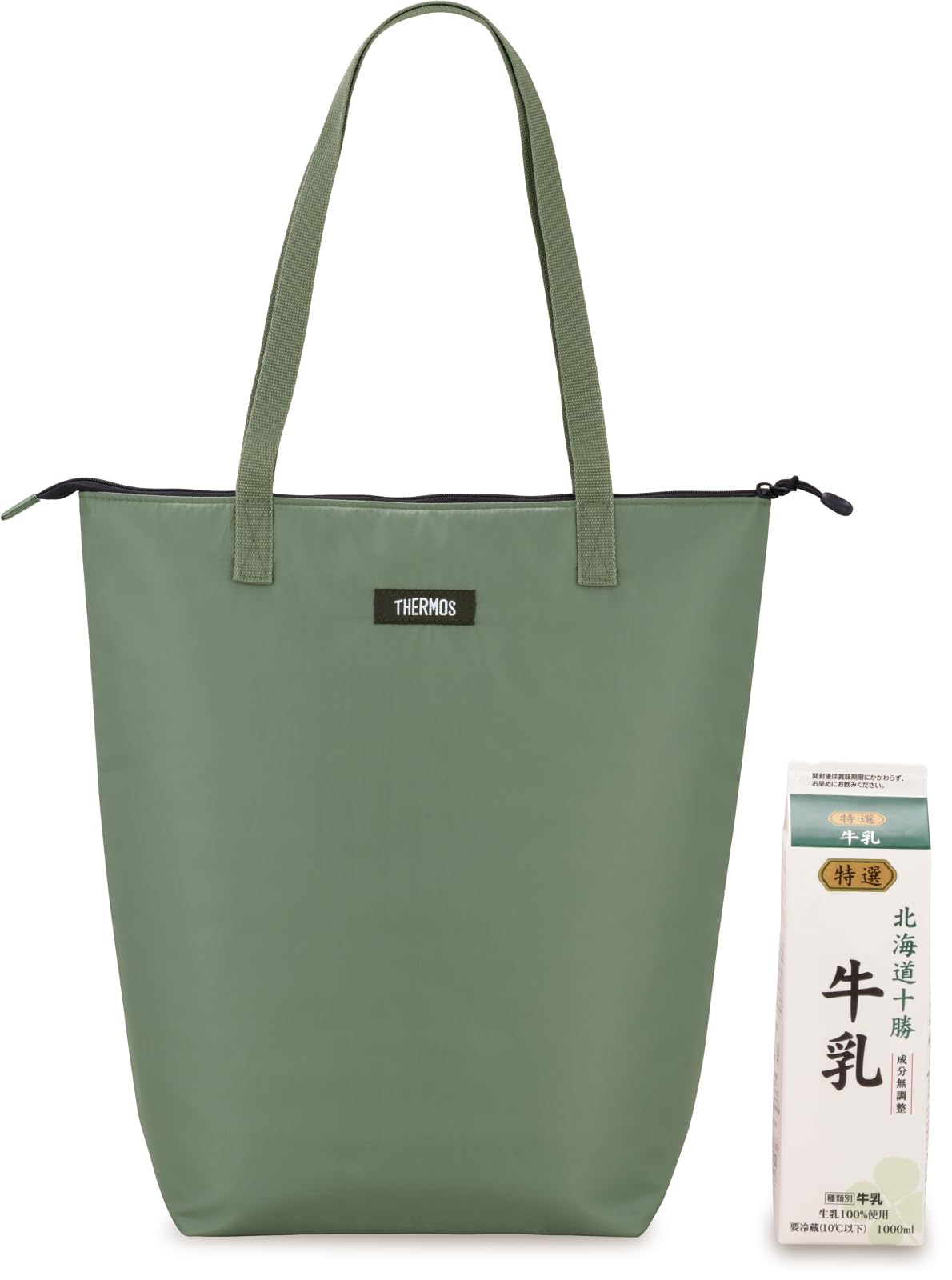 Amazon｜サーモス 保冷ショッピングバッグ 12L カーキ REV-0121 KKI